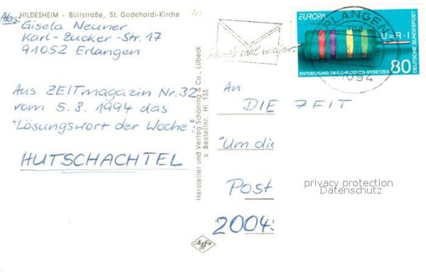 Hildesheim Stadtzentrum Buellstrasse St. Godehardi Kirche – Bild 2