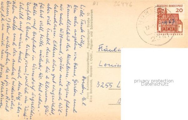 Horsten Ostfriesland Windmuehle Hauptstrasse Kirche Friedhof – Bild 2