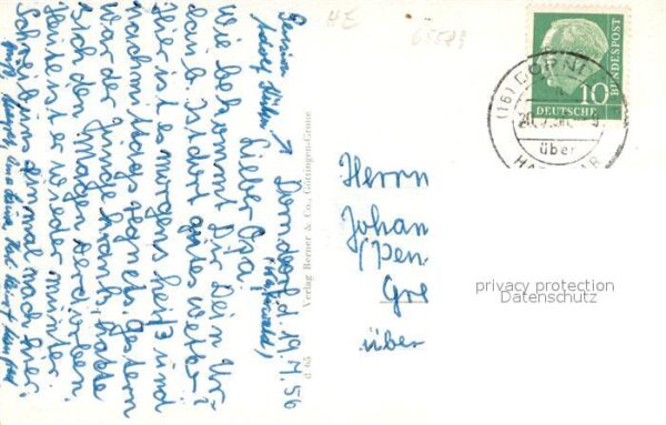Dorndorf Westerwald Ortsansicht mit Kirche Baumbluete – Bild 2