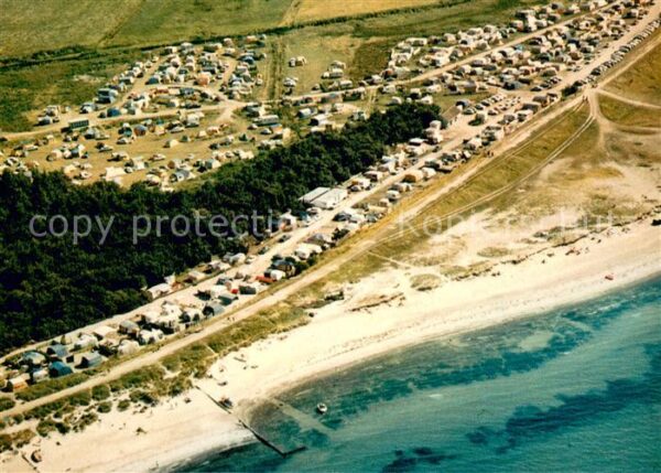 Wendtorf Campingplatz am Wendtorfer Strand Fliegeraufnahme