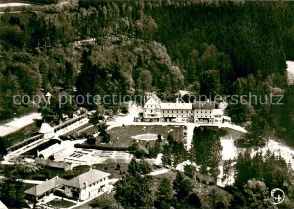 Wartenberg Oberbayern Sanatorium Fliegeraufnahme