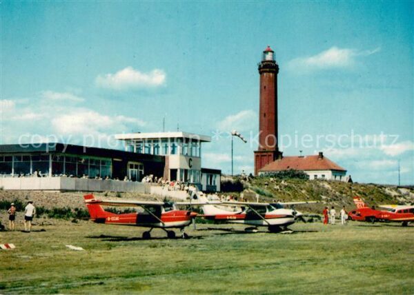 Norderney Nordseebad Flugplatz am Leuchtturm
