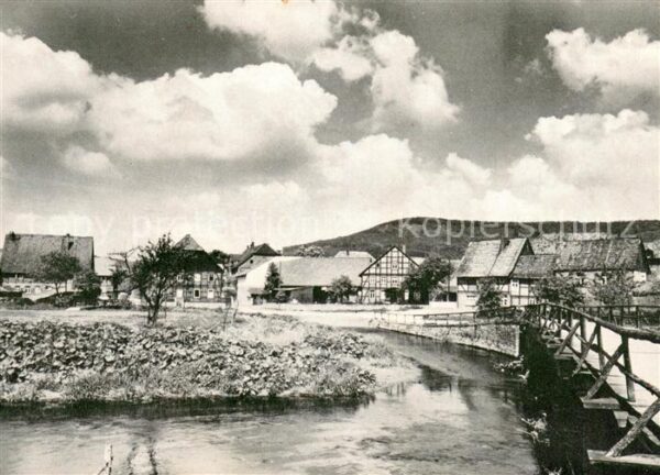 Amelgatzen Partie an der Emmer Holzbruecke