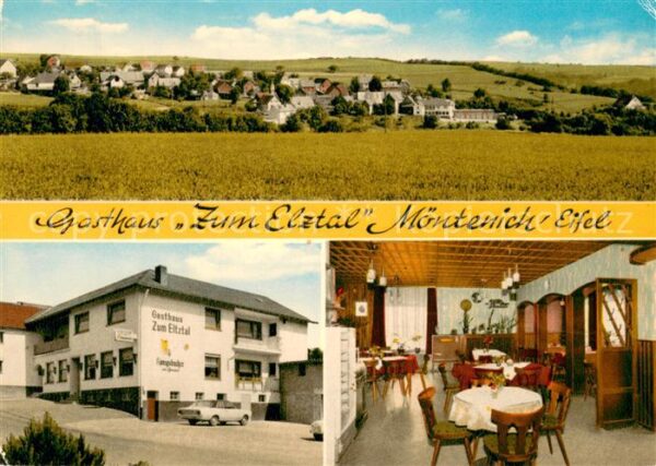 Moentenich Gasthaus Pension Zum Elztal Panorama
