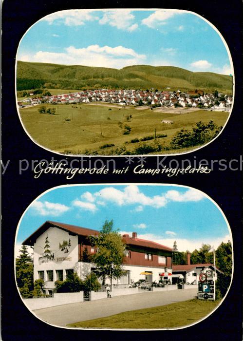 Goettingerode Panorama mit Campingplatz Gaststaette