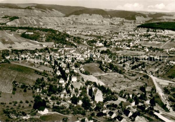 Saarburg Saar Luftkurort Original Fliegeraufnahme