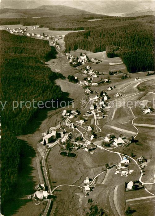 Eisenbach Schwarzwald Hoehenluftkurort Fliegeraufnahme