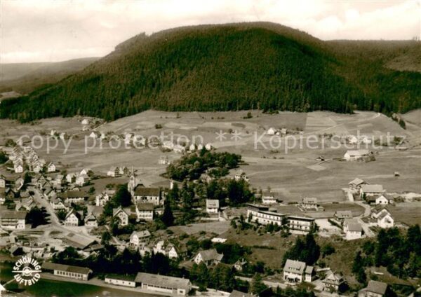Mitteltal Schwarzwald Kurhotel Hoehenluftkurort Fliegeraufnahme