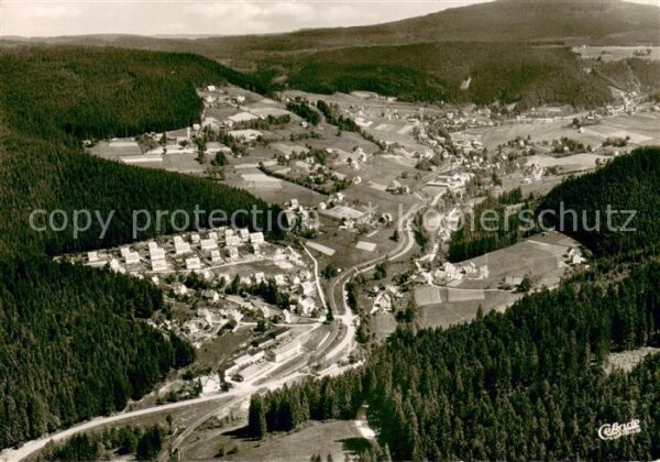 Warmensteinach Luftkurort Fliegeraufnahme
