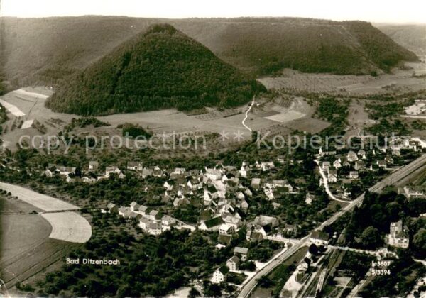 Bad Ditzenbach Kurort Heilbad Fliegeraufnahme