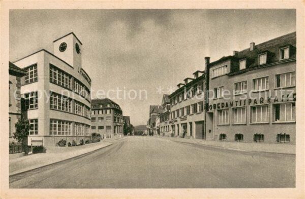 Tailfingen Albstadt AH Strasse Oberamtssparkasse