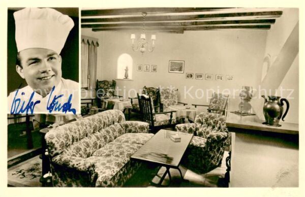 Braunlage WaldCafe Dieter Hucks Portrait des Kochs