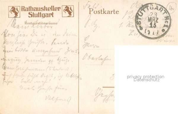 Stuttgart Rathauskeller Restaurationsraeume – Bild 2