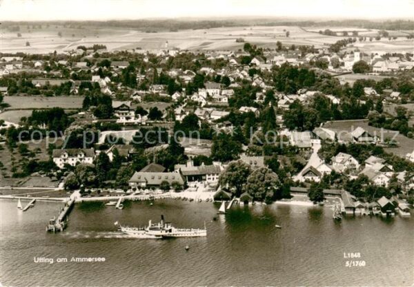 Utting Ammersee Fliegeraufnahme