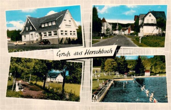 Herschbach Oberwesterwald Hotel Pension Waldesruh Park Schwimmbad