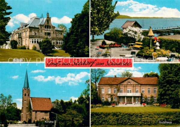 Seedorf Lauenburg Schloss Am Schaalsee Kirche Gutshaus