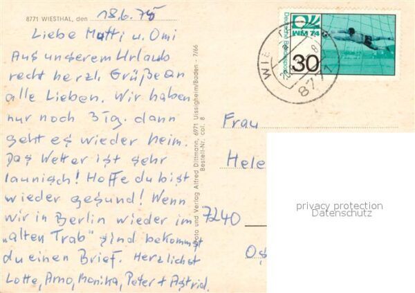 Wiesthal Ortsansicht – Bild 2