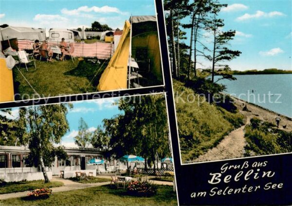 Bellin Holstein Gasthaus am Selenter See Campingplatz Seepartie