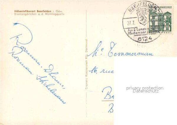 Beerfelden Odenwald Brunnengaertchen Muemlingquelle – Bild 2