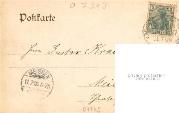 Ostrau Sachsen Bismarckplatz – Bild 2