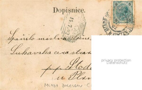 Mlada Boleslav Jungbunzlau Ortsansicht – Bild 2