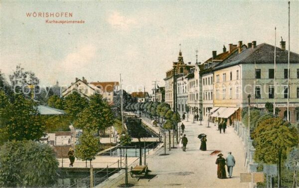 Woerishofen Bad Kurhauspromenade
