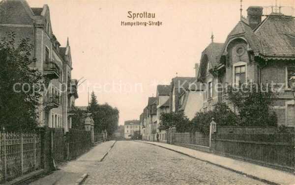 Sprottau Szprotawa Niederschlesien Hampelberg Strasse