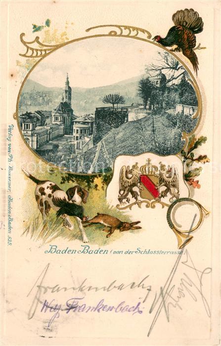 Baden-Baden An der Schlossterrasse