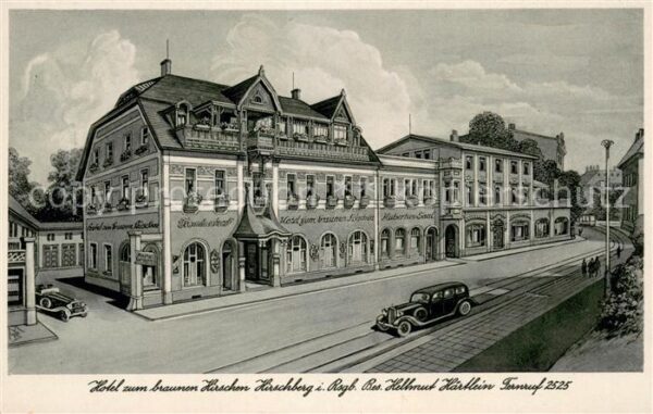 Hirschberg  Jelenia Gora Poland Hotelzum braunen Hirschen