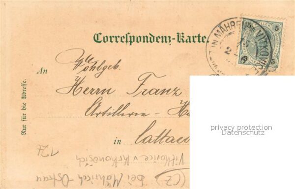 Witkowitz Vitkovice Teilansicht der Eisenwerke – Bild 2