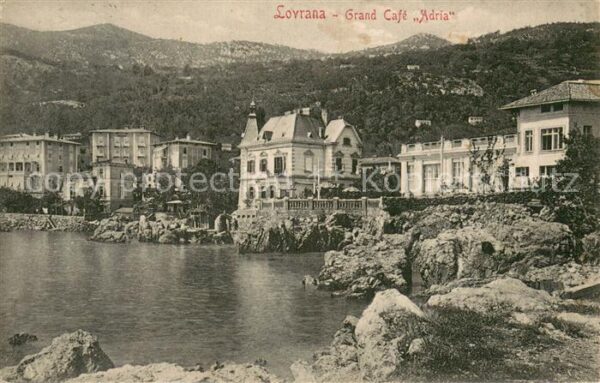 Lovran Croatia Grand Cafe Adria