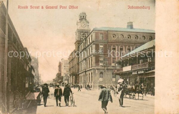 Johannesburg Gauteng Rissik Street and General Post Office