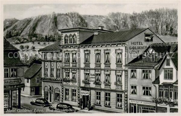 Bad Blankenburg Hotel Goldener Loewe