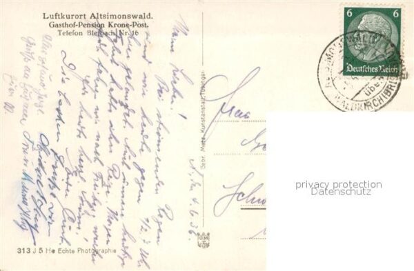 Altsimonswald Gasthof Pension Krone Post – Bild 2