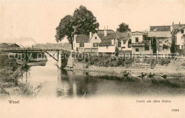 Wesel Nordheide Partie am alten Hafen