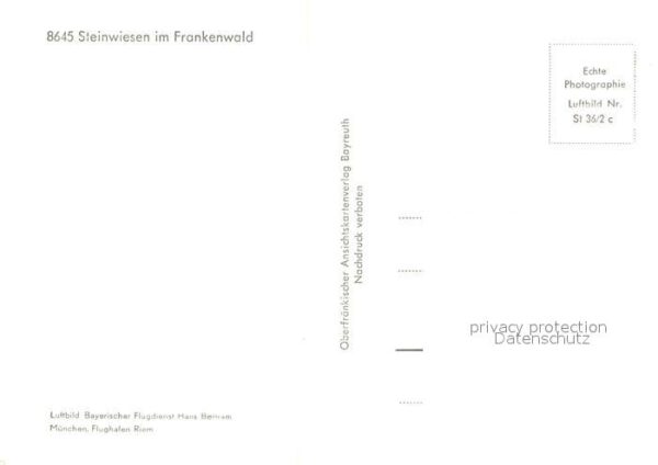 Steinwiesen Fliegeraufnahme – Bild 2