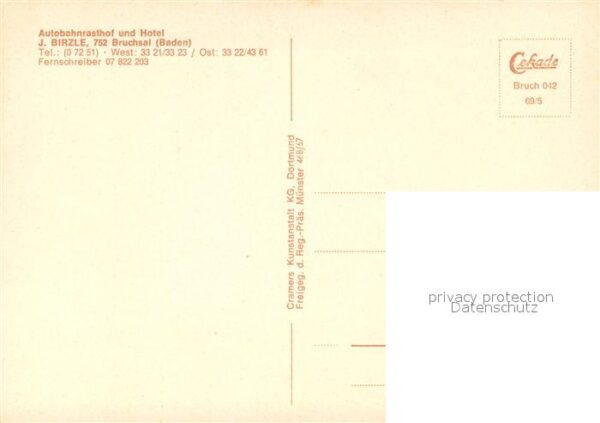 Bruchsal Autobahnrasthof und Hotel Fliegeraufnahme – Bild 2