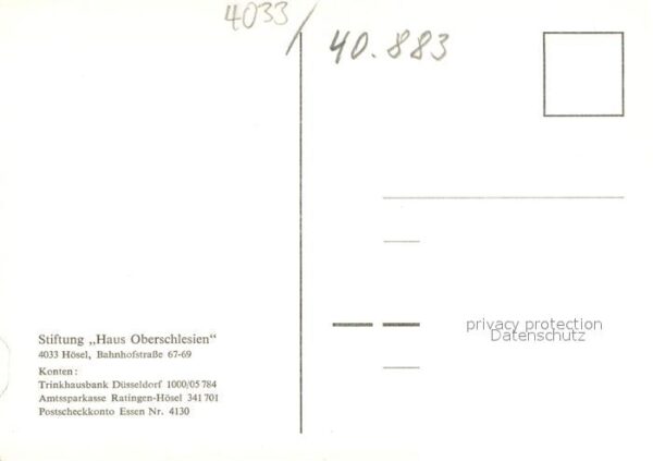 Hoesel Haus Oberschlesien – Bild 2