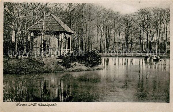 Herne Westfalen Stadtpark Weiher