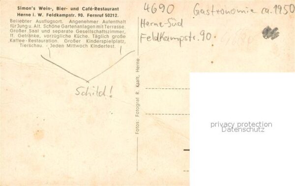 Herne Westfalen Simons Wein Bier und Cafe Restaurant Bar Esel – Bild 2