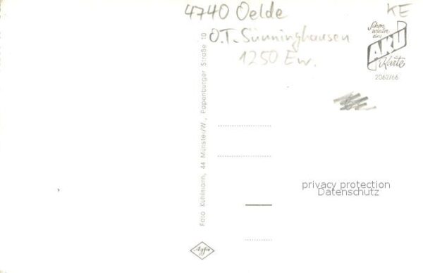 Suenninghausen Kirche Neue Schule Ehrenmal Siedlung Industrieanlage – Bild 2