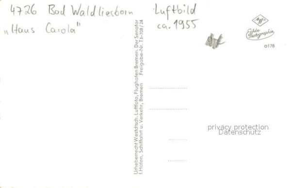 Bad Waldliesborn Haus Carola Fliegeraufnahme – Bild 2