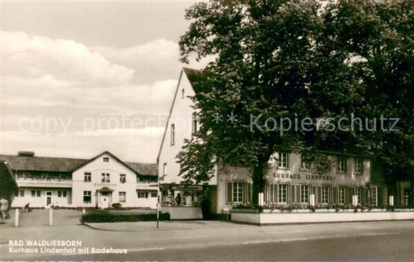 Bad Waldliesborn Kurhaus Lindenhof mit Badehaus