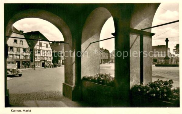 Kamen Westfalen Marktplatz