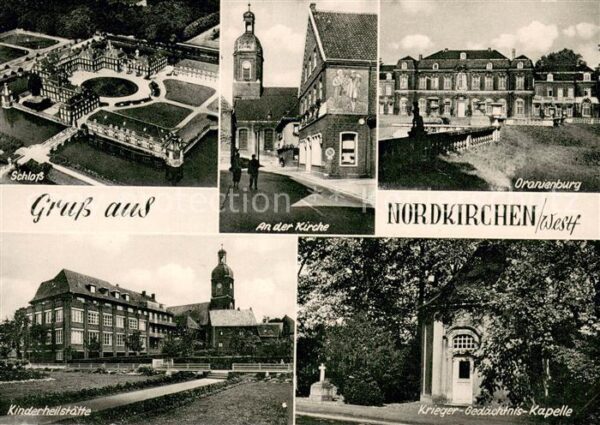 Nordkirchen Schloss Kirche Oranienburg Kinderheilstaette Krieger Gedaechtnis Kap