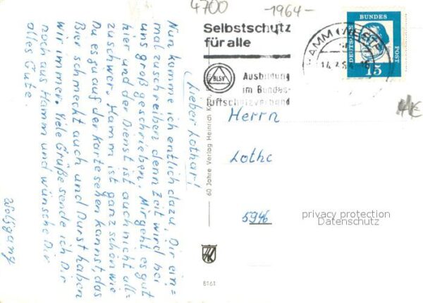 Hamm Westfalen Bahnhof Westentor Marktplatz mit Sparkasse Parkanlagen – Bild 2
