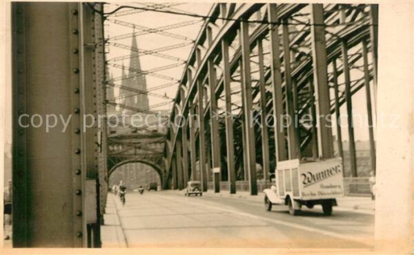 Duesseldorf Hohenzollernbruecke