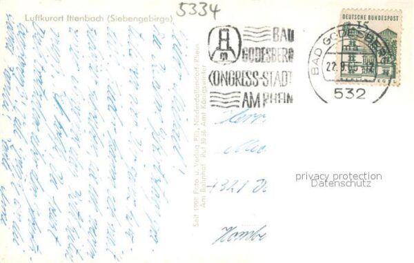Ittenbach Blick vom Berghof auf Ittenbach oelberg Hotel im Hagen Lohrberg Hotel – Bild 2