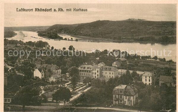 Rhoendorf Panorama mit Kurhaus