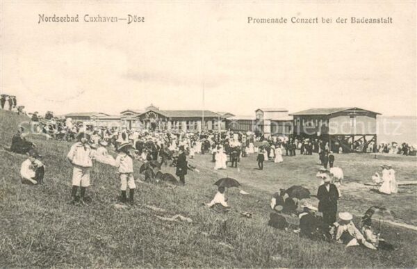 Doese Cuxhaven Promenade Conzert bei de Badeanstalt